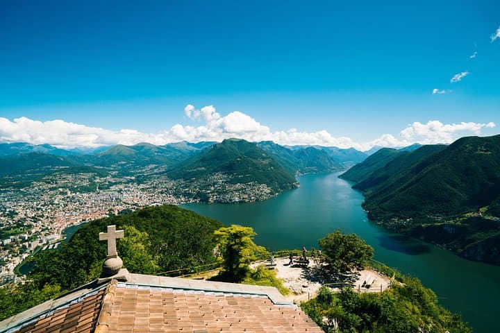 Monte San Salvatore Funicular Tour from Lugano: Scenic Cable Car & Cultural Stops photo 1