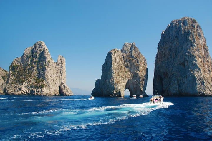 Full-Day Capri Boat and Walking Tour: Boat Caves, Anacapri & Piazzetta photo 2