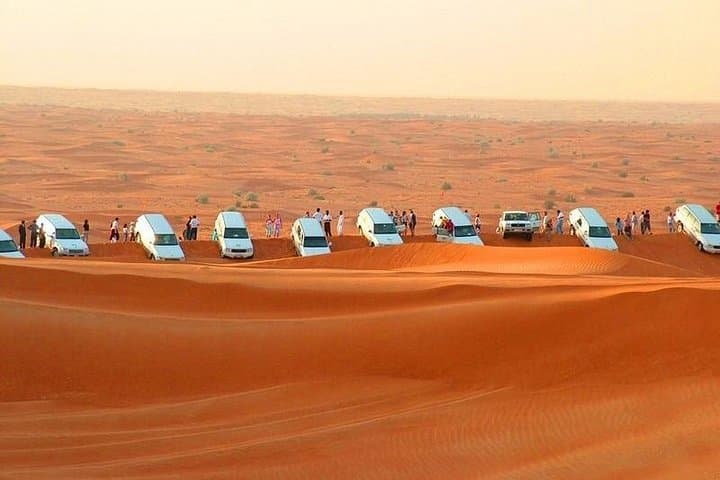 High Red Dunes Desert Safari Dubai – Evening Land Cruiser, Camp Activities & BBQ photo 1