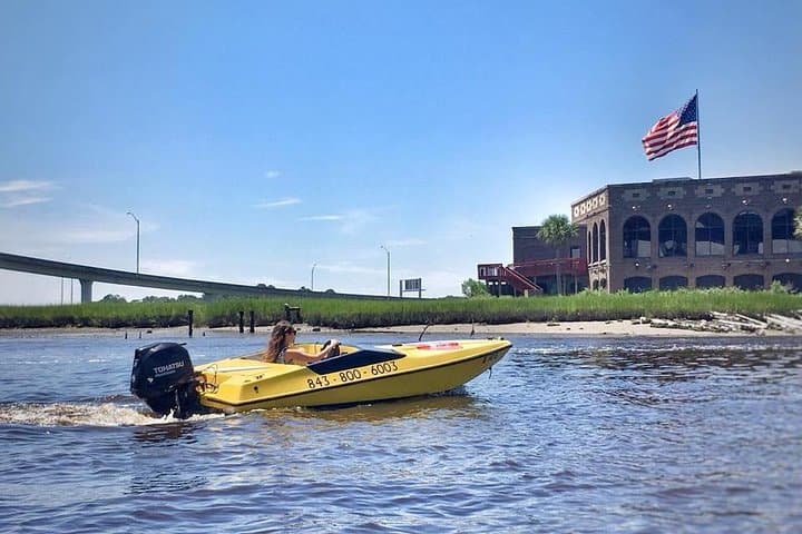 Drive a Speedboat Through Charleston Harbor: 2-Hour F13 Adventure photo 2