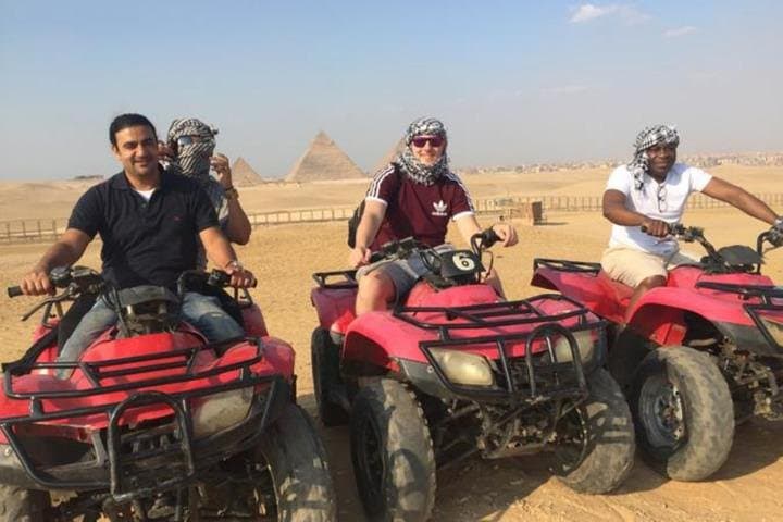 Quad Bike Desert Safari Around the Giza Pyramids — Sunrise & Sunset Tours photo 2