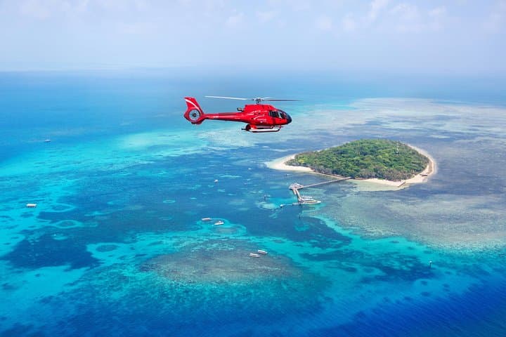 Great Barrier Reef 30-Minute Scenic Helicopter Tour from Cairns — Aerial Views of Green Island & Sand Cays photo 2