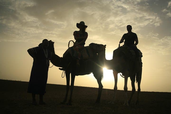 Agafay Desert Camel Ride and Magical Dinner Near Marrakech