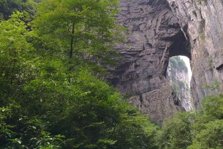 Wulong Karst Private Day Tour from Chongqing — Three Natural Bridges & Tiankeng Adventure