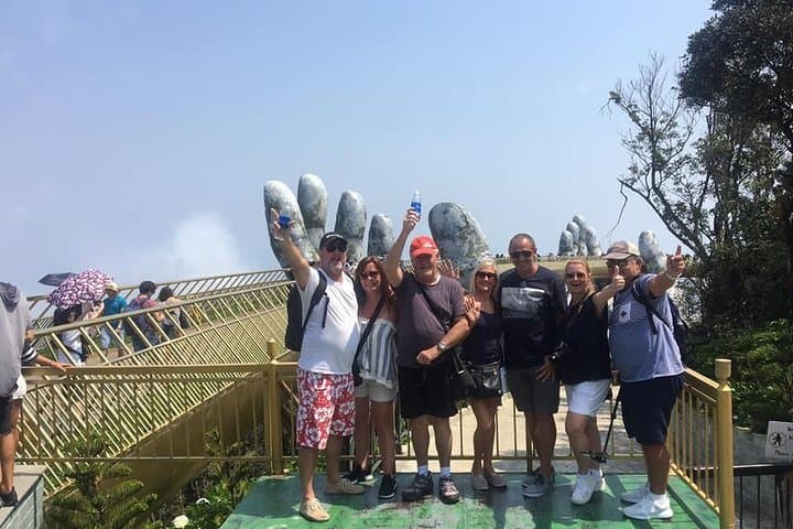 Golden Bridge, Marble Mountains & Lady Buddha: Shore Excursion from Tien Sa or Chan May photo 2