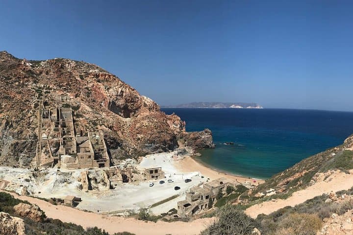 Milos Volcanic & Geological Half-Day Tour: Mines, Sulfur Fields & Provatas Beach photo 3