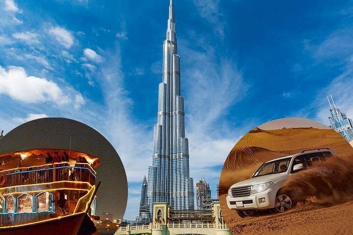 Dubai Trio Saver: Desert Safari, City Tour & Dhow Cruise Dinner photo 1