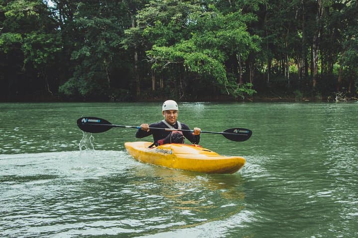 Mopan River Kayaking From San Ignacio — 4-Hour Jungle Paddle with Class I Rapids photo 4