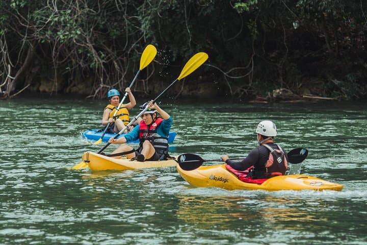 Mopan River Kayaking From San Ignacio — 4-Hour Jungle Paddle with Class I Rapids photo 6