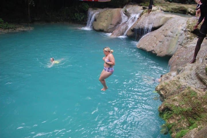 Ocho Rios Blue Hole Secret Falls: Private Tour to Jungle Pools & Local Shopping photo 5