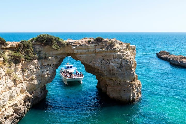 Benagil Cave Cruise from Vilamoura: Catamaran Tour with Regional Tastings photo 4