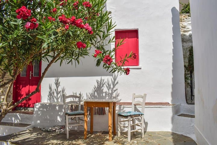 Secrets of Skopelos Town: Panagitsa Pirgos, Venetian Steps & Wine Tasting
