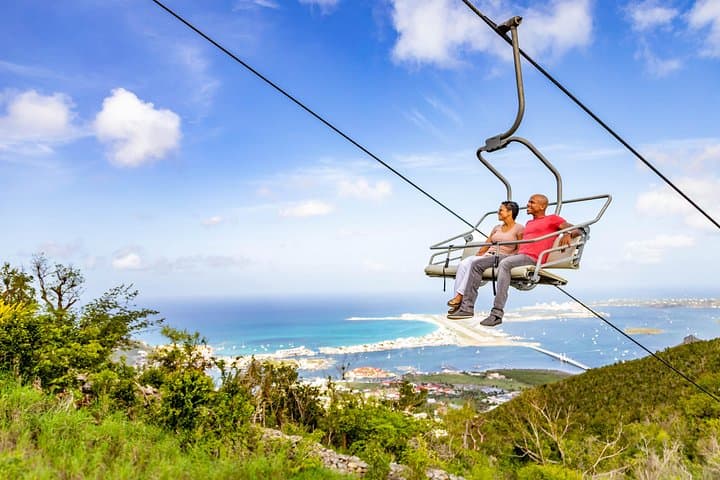 Sky Explorer & Sentry Hill Zip Line: 360° Views Above St. Maarten photo 5