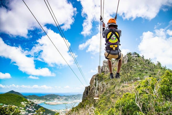 Sky Explorer & Sentry Hill Zip Line: 360° Views Above St. Maarten photo 3