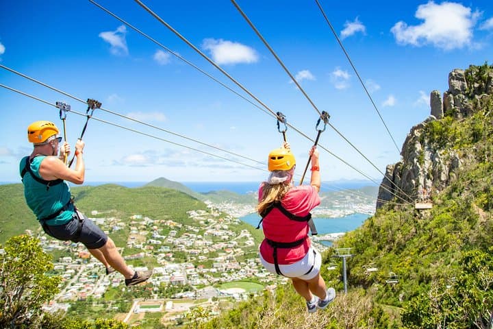 Sky Explorer & Sentry Hill Zip Line: 360° Views Above St. Maarten photo 2