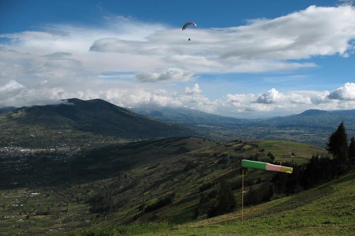 Tandem Paragliding Over Tungurahua: Baños-to-Pelileo Flight Experience photo 3