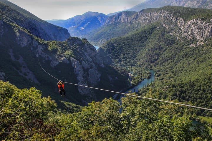 Cetina Canyon Zipline Adventure from Omis photo 2