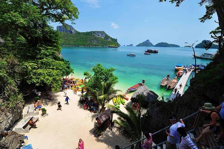 Speedboat Snorkel & Kayak Day Trip to Angthong Marine Park from Koh Samui photo 1