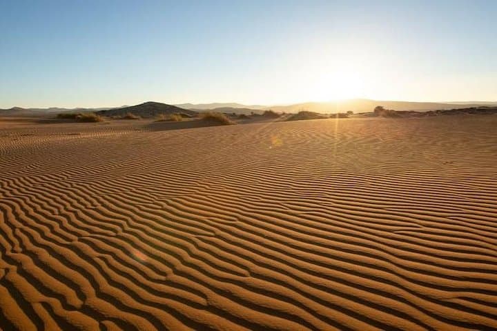 Agadir Sahara Sand Dunes at Timlalin — Half-Day Desert & Atlantic Views