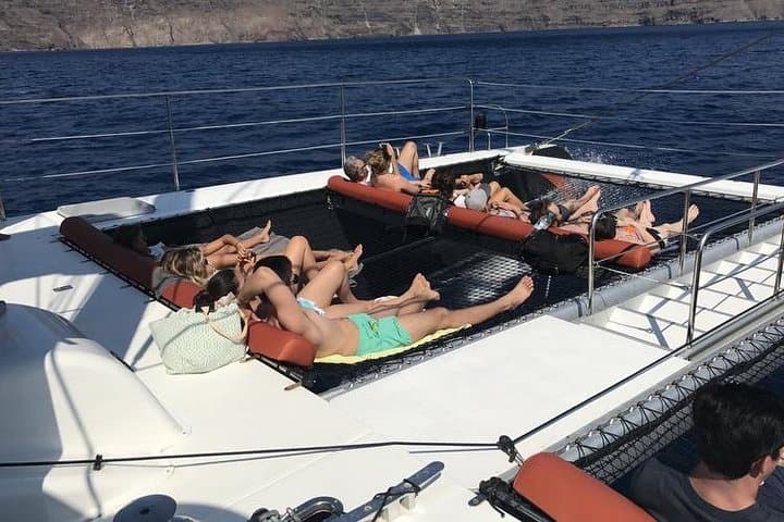 Santorini Sunset Catamaran Cruise to the Caldera: Swim, Snorkel & BBQ photo 2