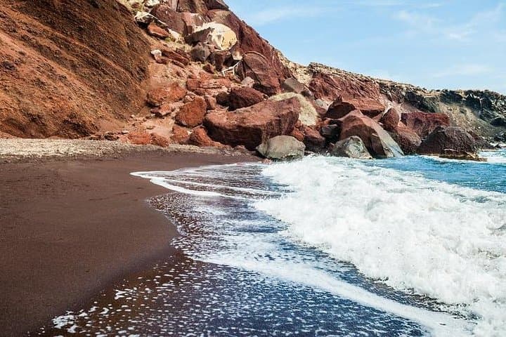 Santorini Sunset Catamaran Cruise to Caldera, Hot Springs & Red Beach photo 4