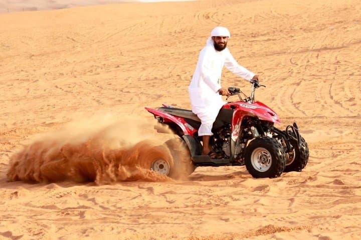 Evening Desert Safari: Quad Biking, Dune Bashing & Camp Experience in Lahbab photo 3