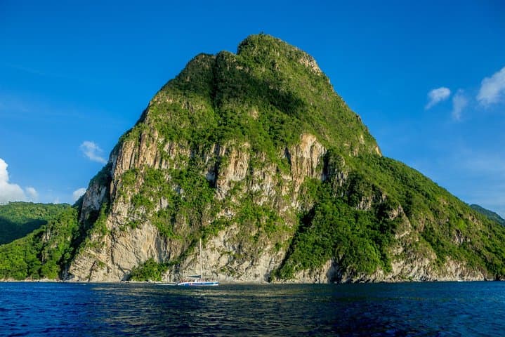 Piton Sunset Snorkel Cruise from Castries — Catamaran, Snorkeling & Marigot Bay Sunset photo 5