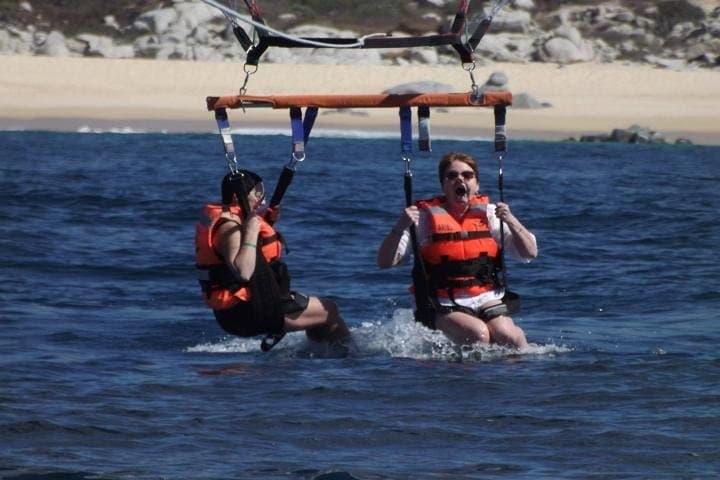 Parasailing in Cabo San Lucas: Soar Above El Arco and Medano Beach photo 6