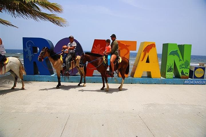Roatan Beach Horseback Ride: South-Side Sights, West End Village & Beach Break