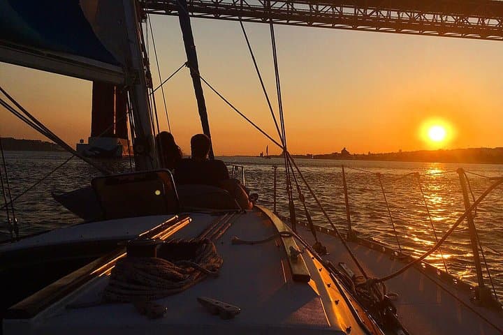 Lisbon Sunset Sailing: Sunset Cruise Past Belém with Wine and Snacks photo 6