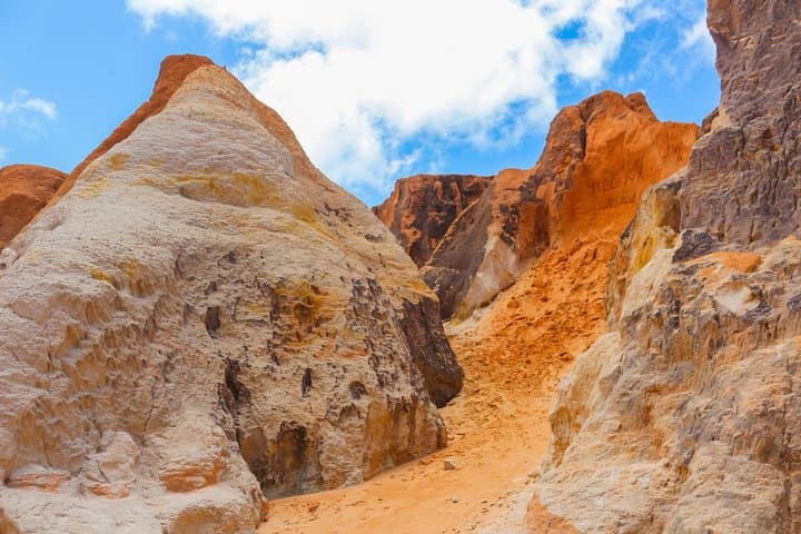 Morro Branco & Fontes Beach Day Trip from Fortaleza — Cliffs, Colored Sands & Buggy Rides