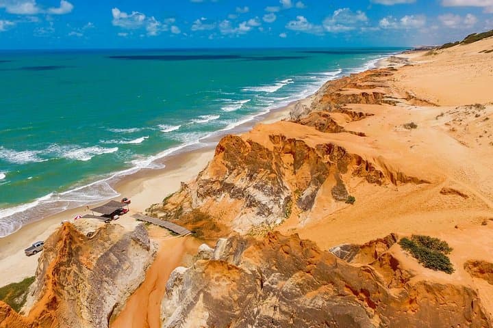 Morro Branco & Fontes Beach Day Trip from Fortaleza — Cliffs, Colored Sands & Buggy Rides photo 2