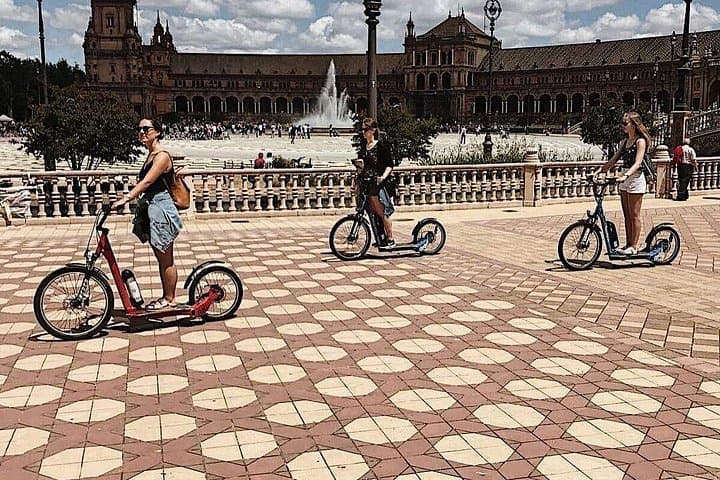 Seville Electric Kickscooter Tour — Cathedral, Alcázar & Triana in 1–3 Hours photo 1