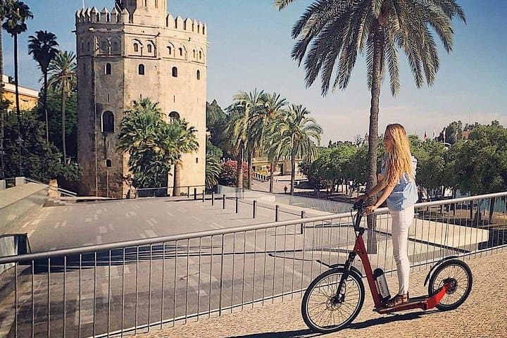 Seville Electric Kickscooter Tour — Cathedral, Alcázar & Triana in 1–3 Hours photo 2
