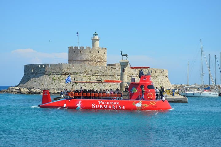 Mandraki Submarine Tour: 45-Minute Undersea Cruise in Rhodes