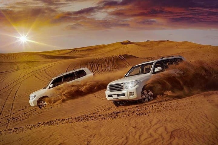 Dubai Big Red Dunes Desert Safari: Sunset BBQ, Camel Ride & Sandboarding photo 2