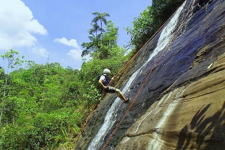 Katarangala Stream Adventure: Slide, Jump and Descend a 100 ft Waterfall in Kitulgala photo 6