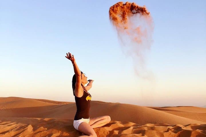 Sunset Desert Safari Dubai with BBQ Dinner and Dune Bashing Experience photo 3