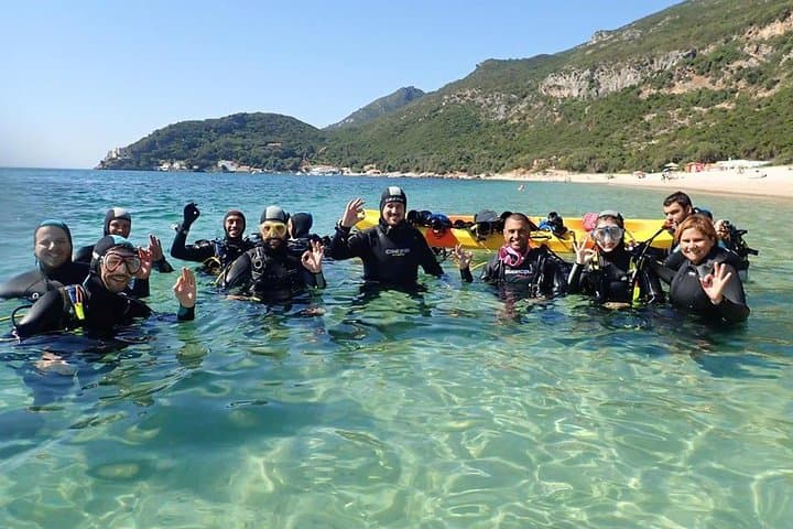 Discover Scuba Diving in Professor Luis Saldanha Marine Park — Arrábida Try Dive near Lisbon photo 3