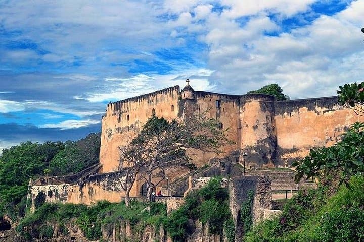 Mombasa Private City Tour & Haller Park Sanctuary — Fort Jesus, Old Town & Giraffe Feeding