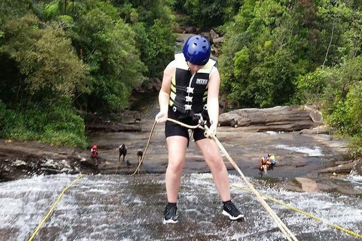 Katarangala Stream Adventure: Slide, Jump and Descend a 100 ft Waterfall in Kitulgala photo 3