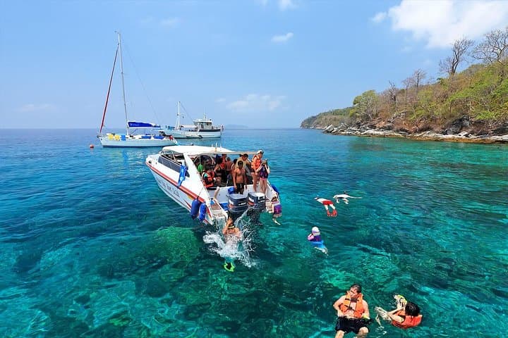 Coral and Racha Island Speedboat Day Trip from Phuket: Snorkel, Swim & Beach Guide photo 2
