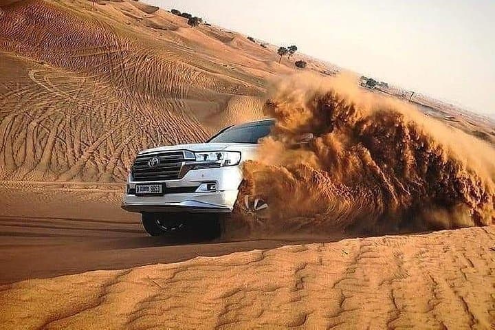 Dubai Desert Safari: 4x4 Dune Bashing, Camel Ride & BBQ Camp Experience photo 2