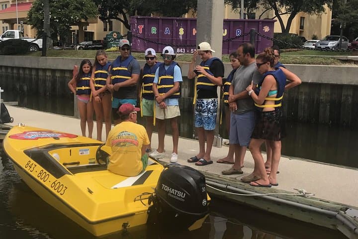 Drive a Speedboat Through Charleston Harbor: 2-Hour F13 Adventure photo 4