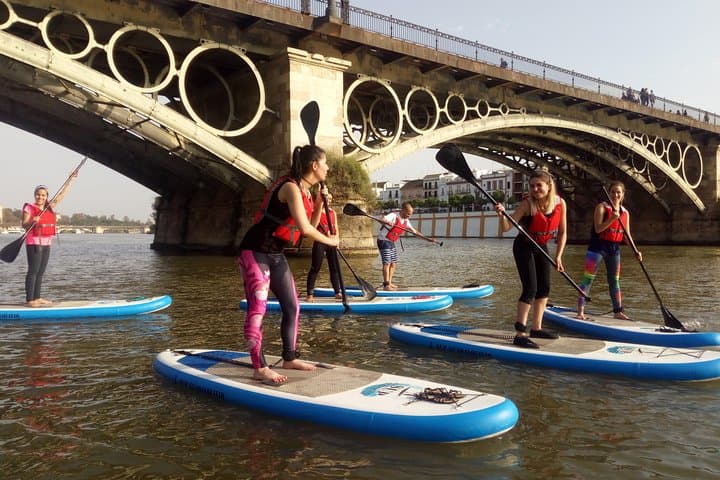 SUP the Guadalquivir: Paddle Under Triana Bridge on a Seville River Tour