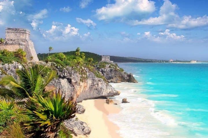 Tulum, Coba & Cenote Day Trip from Playa del Carmen — Pyramid Climb & Cenote Swim photo 6
