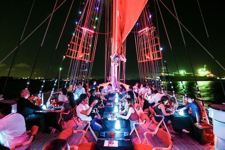 Sunset Supper Aboard the Royal Albatross: Singapore Tall-Ship Dinner Cruise photo 3