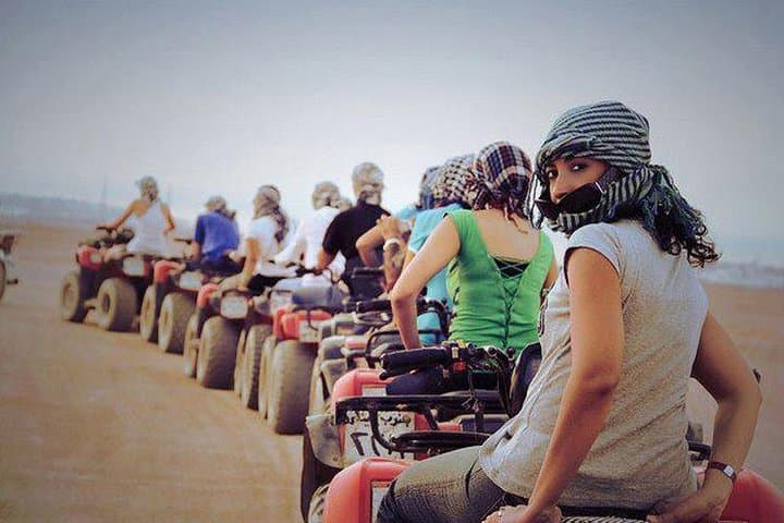 Sunset Quad Biking in Sharm El Sheikh Desert — Sinai ATV Adventure photo 3