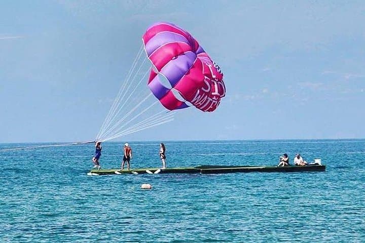 Solo Parasailing Over Sidari: Canal d'Amour Paraglide Experience in Corfu photo 3