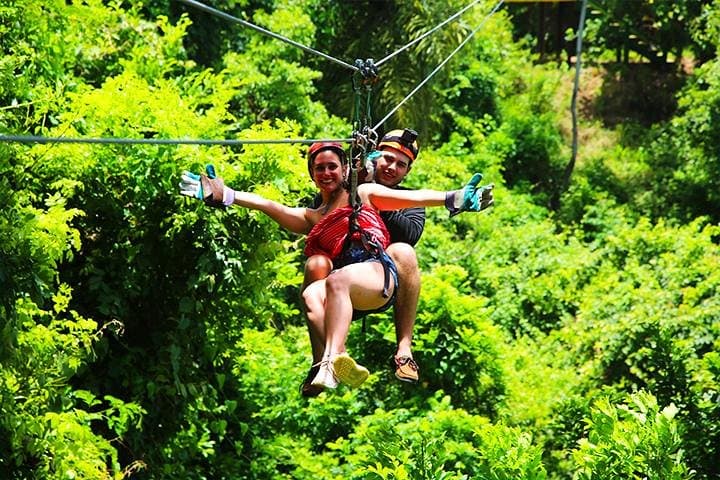 Roatan Buggy & Zipline Adventure with Sloth Park and Sol y Mar Beach Pass photo 3